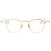 画像1: TITANOS × FACTORY900 (チタノス×ファクトリー900) MF002 01 41 PURE TITANIUM オクタゴン メガネ GOLD / 眼鏡 ゴールド 日本製 ピュア チタン  (1)
