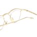 画像6: TITANOS × FACTORY900 (チタノス×ファクトリー900) MF002 01 41 PURE TITANIUM オクタゴン メガネ GOLD / 眼鏡 ゴールド 日本製 ピュア チタン 