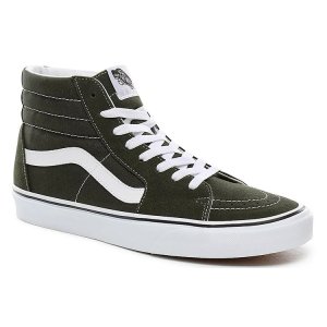 画像1: USA買付 Vans Sk8-Hi  SUEDE Forest Night ×True White/ヴァンズ バンズ スケート ハイ スケハイ レザー スウェード フォレストナイト×トゥルーホワイト