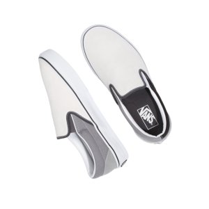 画像2: USA買付 Vans Classic Slip-On Mix & Match BLACK×TRUE WHITE /ヴァンズ バンズ クラシック スリッポン ミックス ブラック×トゥルーホワイト
