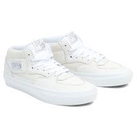 USA買付 VANS SKATE HALF CAB DAZ White/ヴァンズ バンズ スケート ハーフキャブ レザー ホワイト【箱無し】