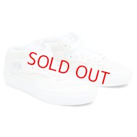 USA買付 VANS SKATE HALF CAB DAZ White/ヴァンズ バンズ スケート ハーフキャブ レザー ホワイト【箱無し】