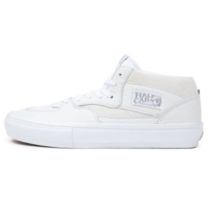 画像2: USA買付 VANS SKATE HALF CAB DAZ White/ヴァンズ バンズ スケート ハーフキャブ レザー ホワイト【箱無し】