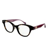 VIVIENNE WESTWOOD (ヴィヴィアン ウエストウッド) 40-0014 c02 ボスリントン メガネ BROWN TORTOISE×PURPLE/ 眼鏡 ブラウン ベッコウ柄 パープル