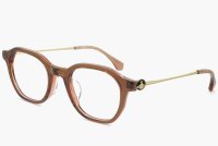 VIVIENNE WESTWOOD (ヴィヴィアン ウエストウッド) 40-0020 c01 クラウンパント メガネ CLEAR BROWN/ 眼鏡 クリアブラウン