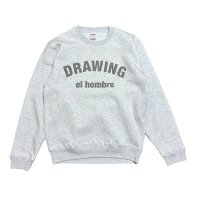Drawing (ドローイング) ORIGINAL ARCH LOGO SWEAT PULLOVER ASH×GRAY / オリジナル アーチロゴ スウェット プルオーバー グレー