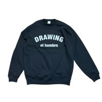 Drawing (ドローイング) ORIGINAL ARCH LOGO SWEAT PULLOVER BLACK×GRAY / オリジナル アーチロゴ スウェット プルオーバー ブラック
