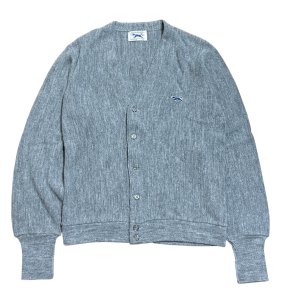 画像1: 80年代 VINTAGE 古着 JC Penney The Fox Sweater アクリル カーディガン GRAY/ヴィンテージ グレー
