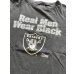 画像3: 90年代 VINTAGE 古着 NFL RAIDERS 3連プリント Tシャツ BLACK/ ヴィンテージ レイダース ブラック (3)