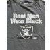 画像2: 90年代 VINTAGE 古着 NFL RAIDERS 3連プリント Tシャツ BLACK/ ヴィンテージ レイダース ブラック (2)