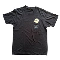 80年代 VINTAGE 古着 "The PHANTOM of the OPERA" オペラ座の怪人 Tシャツ BLACK/ ヴィンテージ  ブラック