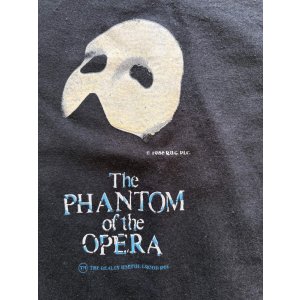 画像2: 80年代 VINTAGE 古着 "The PHANTOM of the OPERA" オペラ座の怪人 Tシャツ BLACK/ ヴィンテージ  ブラック