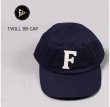 画像1: FELCO (フェルコ) TWILL BB CAP/ NAVY_F_NATURAL ツイル ベースボールキャップ (1)