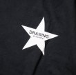 画像7: Drawing (ドローイング) ORIGINAL STAR L/S TEE WHITE&BLACK SET/ オリジナル スター ロングスリーブ Ｔシャツ ロンT ホワイト ブラック 2枚セット (7)