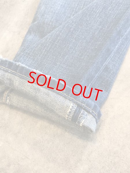 画像8: USED DENIM&SUPPLY RALPH LAUREN (デニム&サプライ ラルフローレン)  DENIM PANTS/ ダメージ加工 デニム パンツ 古着 (8)