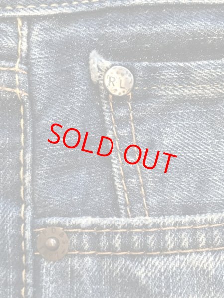 画像3: USED DENIM&SUPPLY RALPH LAUREN (デニム&サプライ ラルフローレン)  DENIM PANTS/ ダメージ加工 デニム パンツ 古着 (3)
