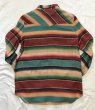 画像2: USED POLO RALPH LAUREN  ネイティブ ボーダー ウエスタンシャツ/ポロラルフローレン 古着 マルチボーダー (2)