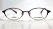 画像1: marimekko (マリメッコ) 32-0033 メタル オーバル メガネ PURPLE HALF/パープル ハーフ 眼鏡 (1)