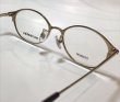 画像5: marimekko (マリメッコ) 32-0033 メタル オーバル メガネ PURPLE HALF/パープル ハーフ 眼鏡 (5)
