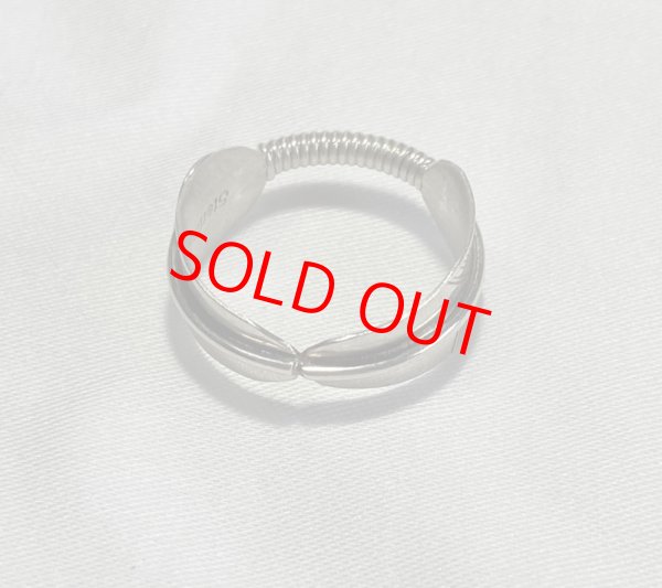INDIAN JEWELRY NAVAJO族 FEATHER RING SILVER/ナバホ族