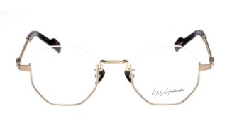 新品　Yohji Yamamoto ヨウジ ヤマモト　眼鏡　オクタゴン　べっ甲 yohji yamamoto (ヨウジヤマモト) 19-0030-2 アンダーリム