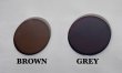 画像1: 【セットプライス】HOYA ハイルックス サンテック SUNTECH  度なしレンズ 調光レンズ 1.50球面 UVカット紫外線カット付 /GREY BROWN (1)