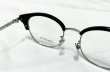 画像7:  yohji yamamoto (ヨウジヤマモト) 19-0022-2 ブロー メガネ BLACK/ サーモント ブラック 眼鏡 (7)