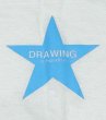 画像2:  【LIMITED】Drawing (ドローイング) ORIGINAL STAR TEE WHITE × SKY BLUE/ オリジナル スター Ｔシャツ ホワイト スカイブルー (2)