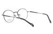 画像4:  yohji yamamoto (ヨウジヤマモト) 19-0040-1 メタル ボストン メガネ MATTBLACK/ マットブラック 眼鏡 (4)