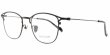 画像2:  yohji yamamoto (ヨウジヤマモト) 19-0045-1 メタル ウェリントン メガネ MATTBLACK/ マットブラック 眼鏡 (2)