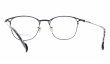 画像4:  yohji yamamoto (ヨウジヤマモト) 19-0045-1 メタル ウェリントン メガネ MATTBLACK/ マットブラック 眼鏡 (4)