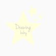画像11: Drawing (ドローイング) ORIGINAL STAR BABY スタイ/ ベビー オリジナル スター よだれかけ 赤ちゃん (11)