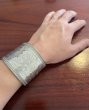 画像10: イギリス買付 VINTAGE WIDE bracelet ブレスレット SILVER/ ヴィンテージ ワイド ブレスレット シルバー (10)