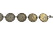 画像7: イギリス買付 1940年代 VINTAGE COIN bracelet ブレスレット SILVER/ ヴィンテージ コイン ブレスレット (7)