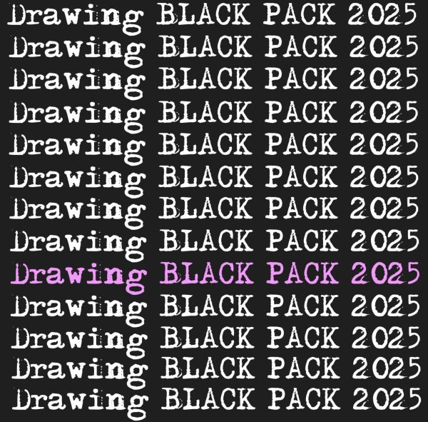 画像1:  Drawing "BLACK PACK 2025 A" / ドローイング ブラックパック 福袋 (1)