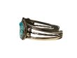 画像9: INDIAN JEWELRY  Taos Pueblo族 lawrence archuleta作 SILVER×KINGMANTURQUOISE COIN BANGLE /タオスプエブロ族 シルバー コイン キングマンターコイズ バングル インディアンジュエリー  (9)