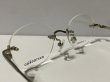 画像7: marimekko (マリメッコ) 32-0039-03 Ida チタン メタル ツーポイント メガネ SILVER× BEIGE/シルバー×ベージュ  眼鏡 (7)