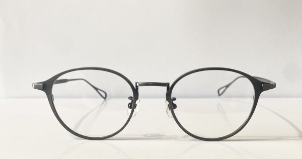 画像1:  selecta (セレクタ) 87-5031-3 ウェリントン メタルフレーム メガネ LIGHT GRAY/ ライトグレー 眼鏡 (1)