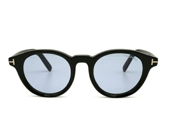 画像1: TOMFORD  (トムフォード) FT1123D  col.01A Shiny Black ボストン サングラス アイウェア シャイニーブラック/ メガネ 眼鏡 (1)