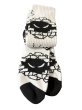 画像3: USA買付 VANS Flash Art Crew White /ヴァンズ バンズ 総柄 ソックス 靴下 ホワイト (3)