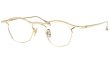 画像2: TITANOS × FACTORY900 (チタノス×ファクトリー900) MF002 01 41 PURE TITANIUM オクタゴン メガネ GOLD / 眼鏡 ゴールド 日本製 ピュア チタン  (2)