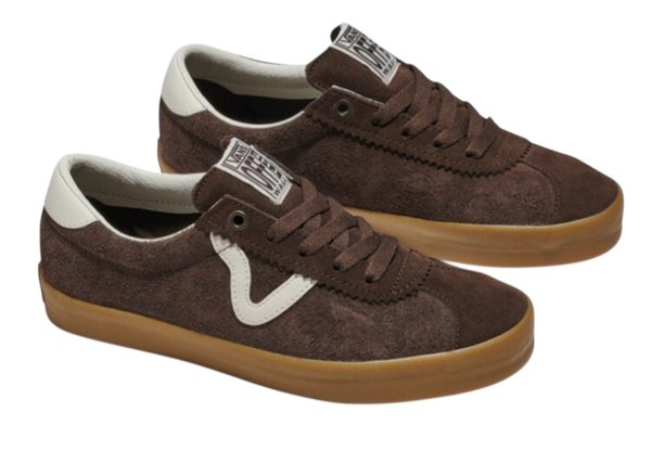 画像1: USA買付 Vans SPORT LOW  CHOCOLATE BROWN /ヴァンズ バンズ スポーツロー スウェード ガムソール チョコレートブラウン (1)