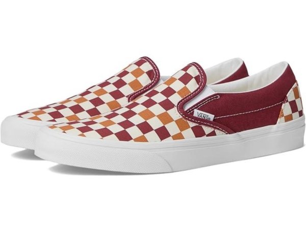 画像1: USA買付 Vans Classic Slip-On TRI-TONE CHK RE/ヴァンズ バンズ クラシック スリッポン チェッカー柄  (1)