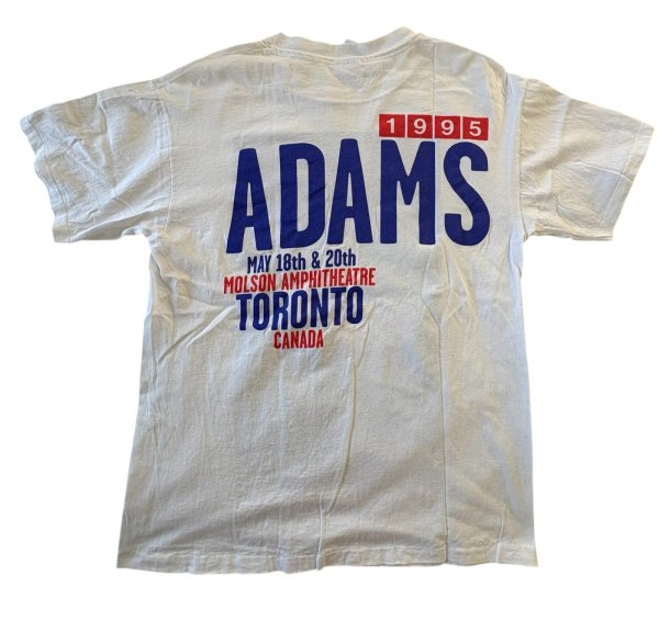 画像7: 90年代 VINTAGE 古着 1995 Bryan Adams Concert Graphic Tシャツ WHITE/ ヴィンテージ ブライアンアダムス  ホワイト (7)
