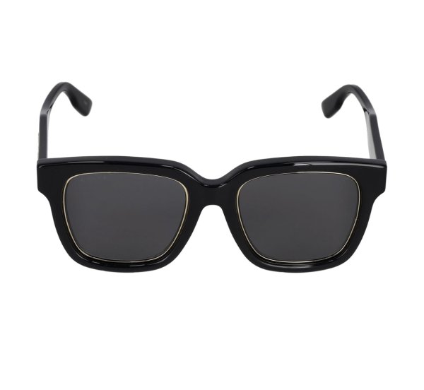 画像2: GUCCI (グッチ) GG1136SA 001 スクエア サングラス BLACK× SMOKE LENS /ブラック スモークレンズ (2)