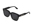 画像1: GUCCI (グッチ) GG1136SA 001 スクエア サングラス BLACK× SMOKE LENS /ブラック スモークレンズ (1)