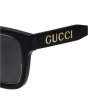 画像3: GUCCI (グッチ) GG1136SA 001 スクエア サングラス BLACK× SMOKE LENS /ブラック スモークレンズ (3)