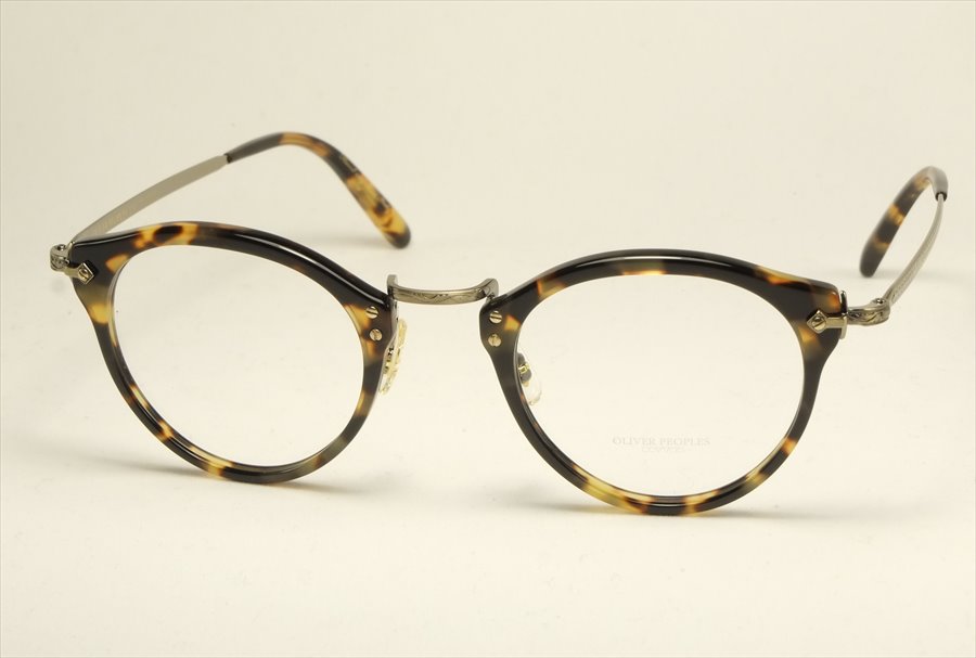 OLIVER PEOPLES OP-505 コンビ メガネ TORTOISE /オリバーピープルズ 眼鏡 べっ甲柄 - Drawing