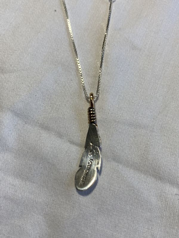 INDIAN JEWELRY NAVAJO族 FEATHER NECKLESS /ナバホ族 フェザー ネックレス インディアンジュエリー