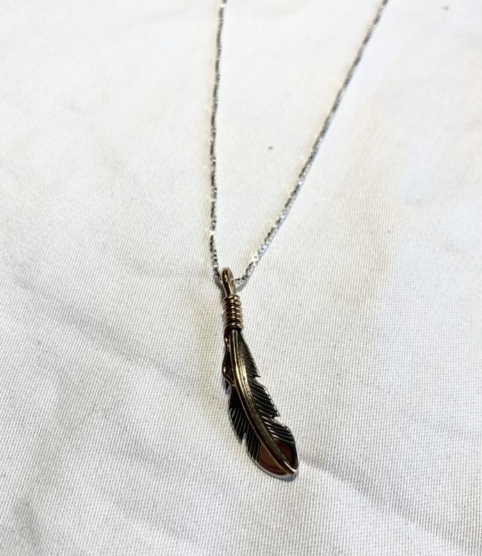INDIAN JEWELRY NAVAJO族 FEATHER NECKLESS /ナバホ族 フェザー